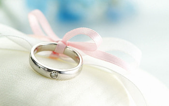 Miscellanea, Miscellaneous, Ring, Bow, Decoration, Silk HD wallpaper