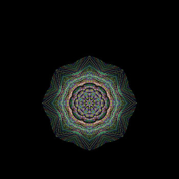 Patterns, Miscellanea, Miscellaneous, Prismatic, Chromatic, Mandala, Line Graphics, Stroke Graphics HD phone wallpaper