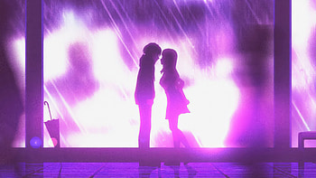 The First Kiss, love, couple, kissing, artist, artwork, digital-art HD wallpaper