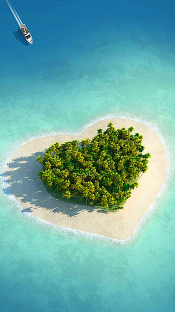 Island, Love island , Romantic paradise, Tropical getaway HD phone wallpaper