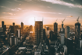 Melbourne Cityscape , melbourne, australia, cityscape, world, buildings HD wallpaper