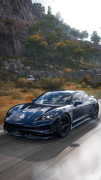 Porsche Taycan, automotive_design, car, electric, 911, electriccar, PorscheTaycan HD phone wallpaper