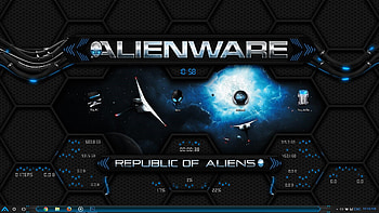 Alienware Windows 10 Theme HD wallpaper