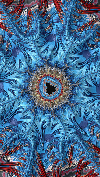 Trippy Psychedelic Fractal Art, trippy, psychedelic, hippie, colorful, Abstract, fractal HD phone wallpaper