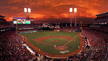 Cincinnati, Ohio travels, Cincinnati Reds , Background HD wallpaper