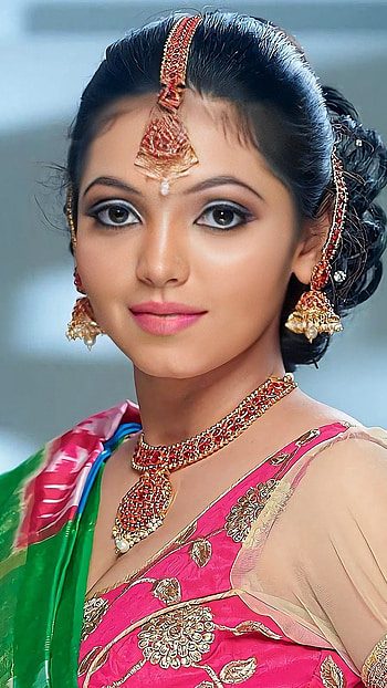 Athulya ravi, tamil actress, saree beauty HD phone wallpaper