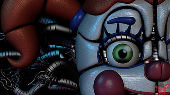 Circus Baby (Five Nights at Freddy's), video game, Five Nights at Freddy's: Sister Location, Five Nights at Freddy's HD wallpaper