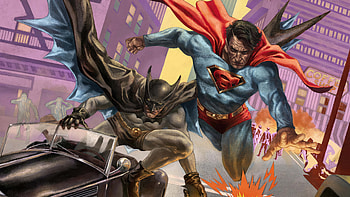 Batman Superman Worlds Finest, batman, superman, superheroes, artist, artwork, digital-art, artstation HD wallpaper