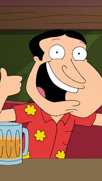 Preview family guy, glenn quagmire, glass HD phone wallpaper