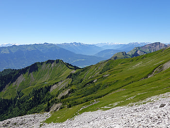 Landscape, Nature, Mountains, Mountain Range, View HD wallpaper