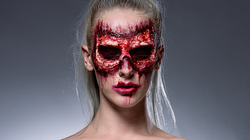 Zombie, Dark, Women, Blood HD wallpaper