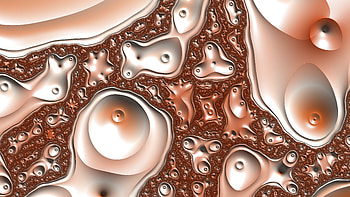 Trippy Psychedelic Fractal, trippy, psychedelic, aesthetic, Abstract, fractal HD wallpaper