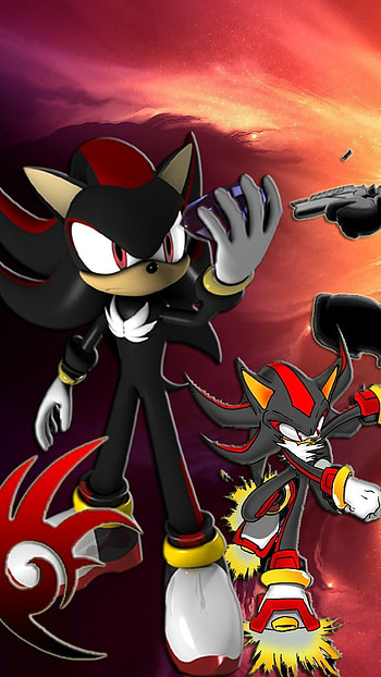 Shadow The Hedgehog, Game, Background HD phone wallpaper