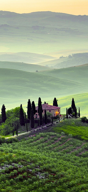 graphy Tuscany, Captivating beauty, Breathtaking landscapes, Stunning views HD phone wallpaper