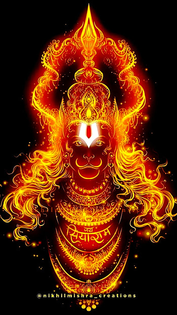 Hanuman god pic, mahadeva, spiritual, good, hanumaan, humanity HD phone wallpaper