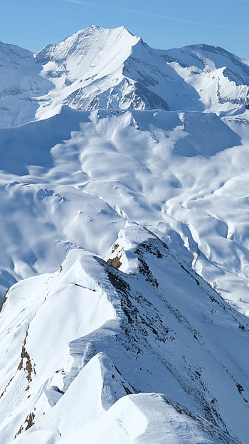 Glacial landscapes, Ice-capped mountains, Pristine beauty, Serene tranquility HD phone wallpaper