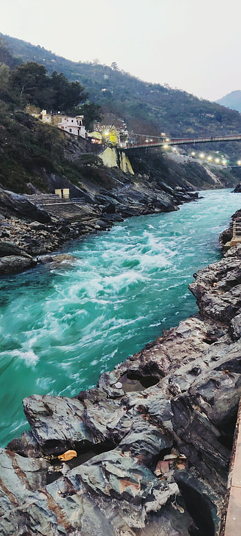 Rishikesh, nature, water HD phone wallpaper