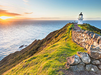 Cape Reinga Lighthouse, New Zealand HD wallpaper