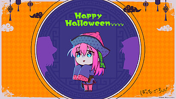 Happy Halloween with Hitori Gotou | Bocchi the Rock! Anime, Hitori Gotou, Anime, Bocchi the Rock! HD wallpaper