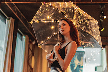 Girl Holding Umbrella , girls, umbrella, graphy HD wallpaper