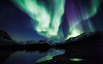 Awesome Polar Lights 5061 HD wallpaper