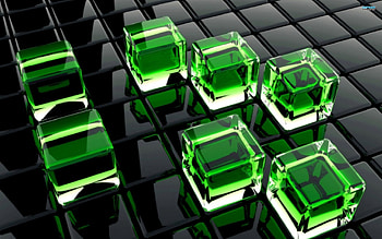 3D, Surface, Glass, Cuba HD wallpaper