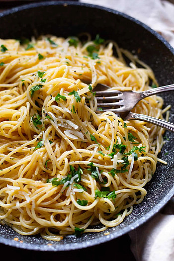 15 minutes pasta, Knoblauch Zitrone HD phone wallpaper