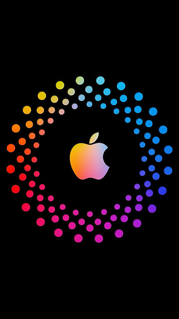 Apple logo, Distinctive branding, Creative interpretations, Unique HD phone wallpaper