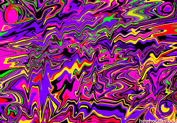 Trippy Trip, amazing, bussin, lit, awesome, color, trippy, squiggly, purple, pink, woah, yellow, cool HD wallpaper