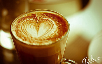 Food, Coffee, Foam, Heart, Confession, Meerschaum, Signature HD wallpaper