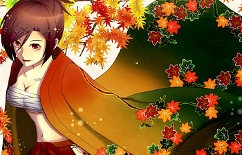 Meiko Newest, anime, meiko, autumn, wall, girl, beauty, volcaloid HD wallpaper
