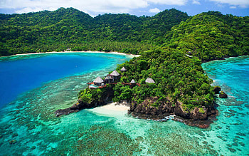 Private Island Villa, Luxury Escape, Tasman Sea Beauty, Spectacular Haven HD wallpaper