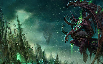 Illidan Stormrage , Hintergrnde, Gaming hero, Dark and powerful HD wallpaper
