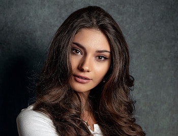 Pretty Lady, lady, model, pretty, brunette HD wallpaper