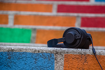 Music, Heads, Surface, Stone HD wallpaper