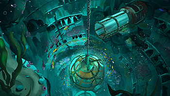 We Were Here Forever, Nautilus, Rockxas concept art, CGSociety HD wallpaper