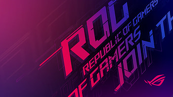 . ROG - Republic of Gamers Global, Purple Asus HD wallpaper
