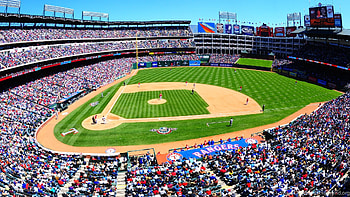 Arlington Baseball Field, Major League Baseball HD wallpaper