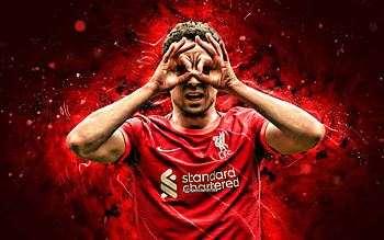 Diogo Jota, 2022, , Liverpool FC, red neon lights, Portuguese footballers, soccer, Premier League, football, Diogo Jota Liverpool, Diogo Jota HD wallpaper
