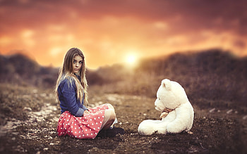 Little girl, childhood, blonde, fair, sit, nice, teddy, adorable, bonny, leg, sunset, sweet, Belle, white, Hair, girl, summer, comely, sightly, pretty, face, nature, lovely, pure, child, graphy, cute, baby, , Nexus, beauty, bear, kid, Mountain, beautiful, people, little, pink, love, sky, princess, dainty HD wallpaper