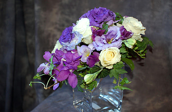 Flowers, Roses, Greens, Bouquet, Handsomely, It's Beautiful HD wallpaper
