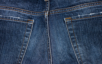 Jeans, blue, texture, denim HD wallpaper