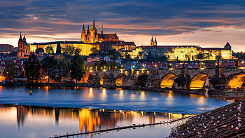 Prague's gem, High-definition beauty, Czech Republic's charm, Stunning background HD wallpaper