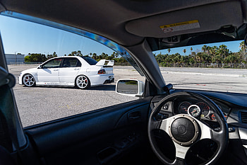 Car, Mitsubishi Lancer Evolution IX HD wallpaper