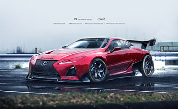 Lexus LC500 Fan Design, leuxs-lc-500, lexus, 2018-cars, cars, artist HD wallpaper