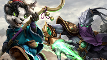 Li Li and Zeratul, Heroes of the Storm HD wallpaper