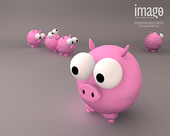 Economic-Solutions, porky, kids stuff, pink, funny HD wallpaper