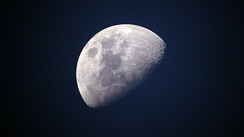 Moon, Planet, Space HD wallpaper