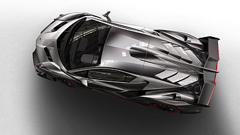 Top View, Lamborghini Veneno HD wallpaper