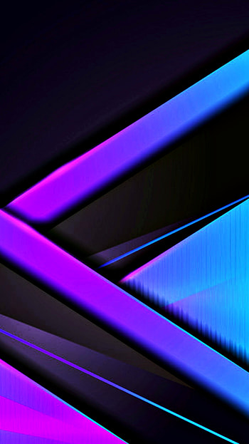 purple, amoled, blue, material, neon, black, oled, pattern, , lines HD phone wallpaper